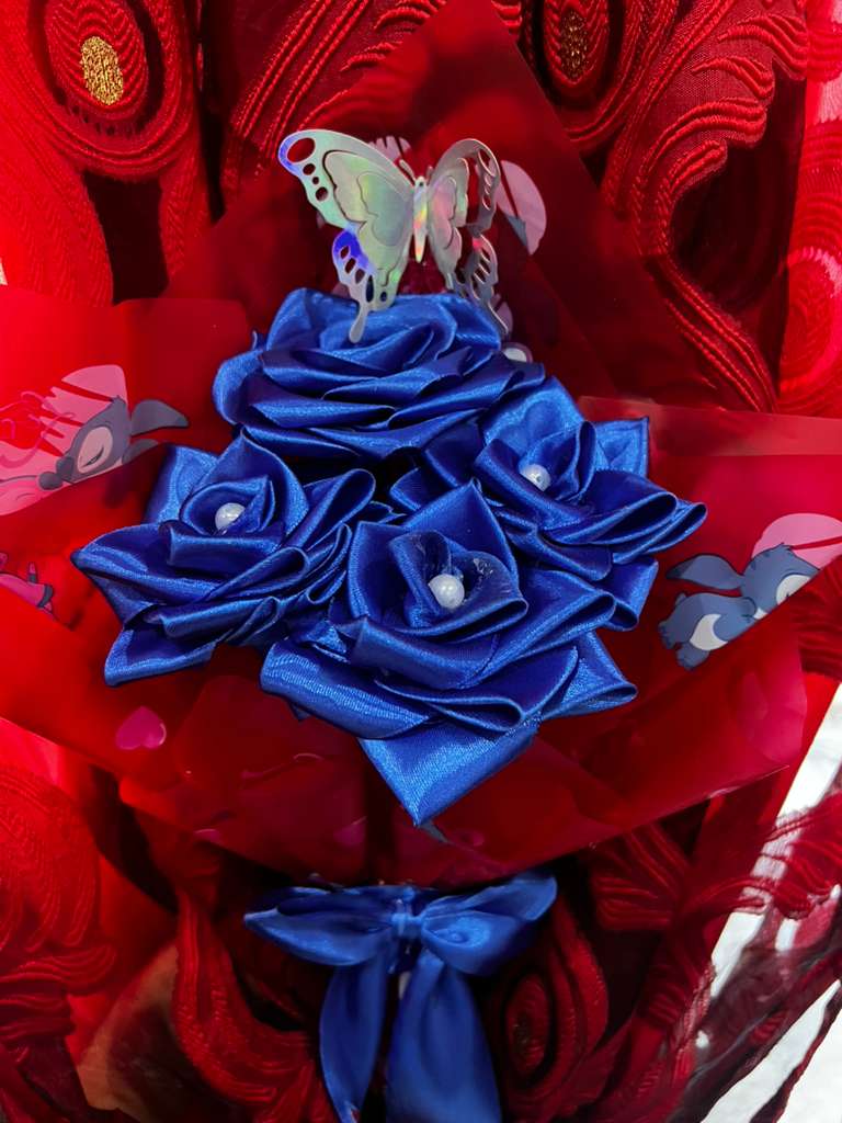 Dark Blue Dahlia