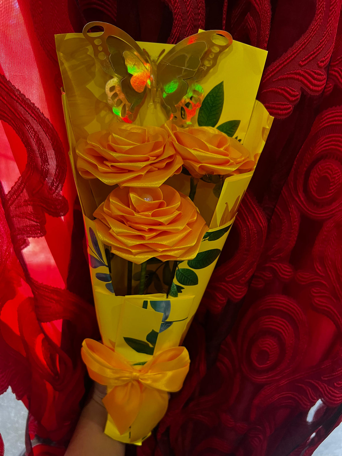 Rosa Amarillo Ámbar